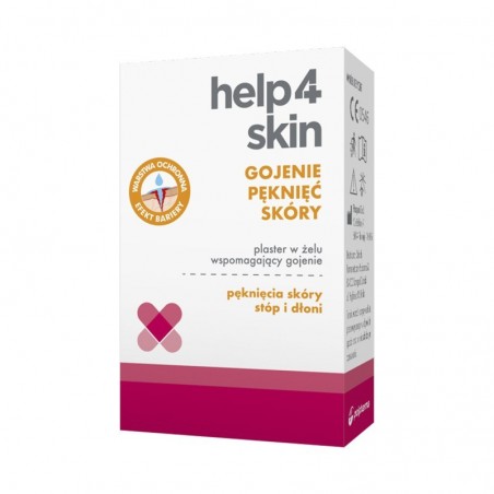  Help4Skin Gojenie pęknięć skóry plaster w żelu 7 ml 