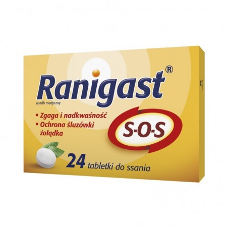  Ranigast SOS 24 tabletki do ssania 