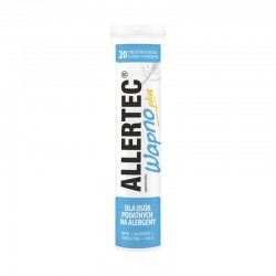 Allertec wapno plus 20 tabletek musujacych