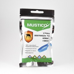 Mustico opaska odstraszająca komary i meszki, 1 szt.