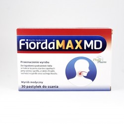 Fiorda Max MD, 30 pastylek do ssania