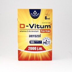 D-Vitum Forte aerozol 2000 j.m., 6 ml