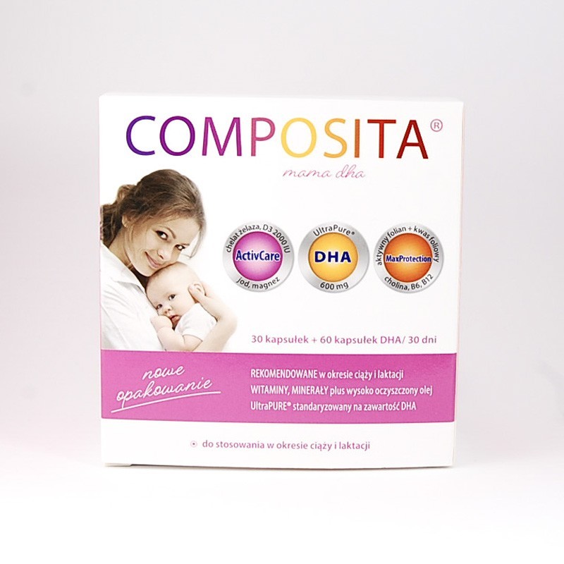 Composita mama DHA 90 kapsułek 