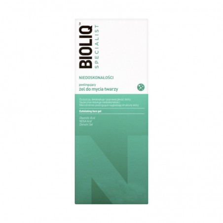  Bioliq Specialist Niedoskonałości żel peelingujący do mycia twarzy 125 ml 