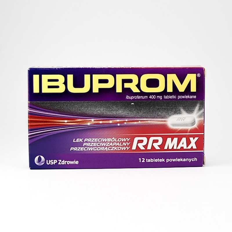 Ibuprom RR 400 mg, 12 tabletek 
