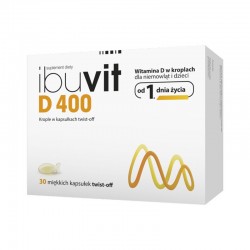 Ibuvit D 400, 30 kapsułek twist-off