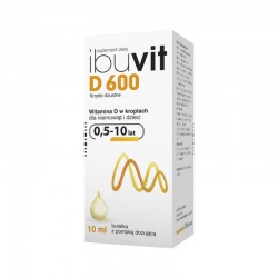 Ibuvit D 600 j.m. krople doustne, 10 ml (butelka z pompką)