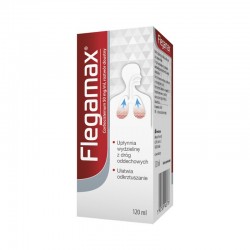 Flegamax roztwór doustny 50 mg/ml, 120 ml