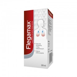 Flegamax roztwór doustny 50 mg/ml, 200 ml