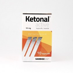 Ketonal Active 50mg tabletki
