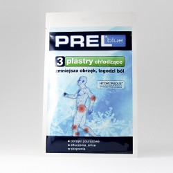Plaster chłodzący Prel Blue 3 sztuki