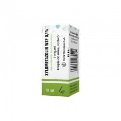 Xylometazolin WZF 0,1% krople do nosa 10 ml