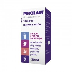 Pirolam roztwór na skórę 1%, 30 ml