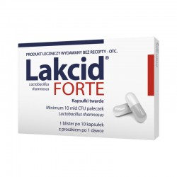 Lakcid Forte 10 miliardów, 10 kapsułek