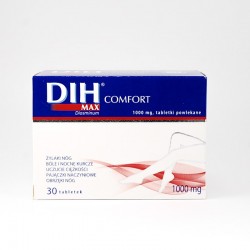 DIH max comfort 1000 mg, 30 tabletek
