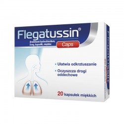 Flegatussin 8 mg, 20 kapsułek