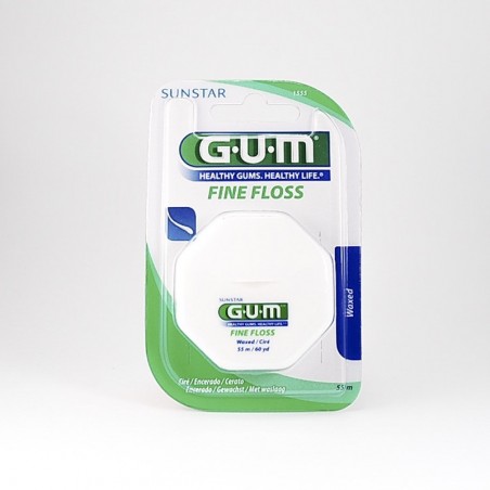  Sunstar GUM fine-floss nic dentystyczna cienka woskowana 55m 