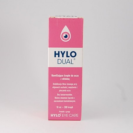  Hylo-Dual nawilżające krople do oczu z ektoiną 10 ml 