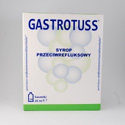 Gastrotuss syrop, 20 saszetek po 20 ml