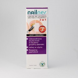 Nailner lakier 2w1 leczniczy lakier do paznokci, 5 ml
