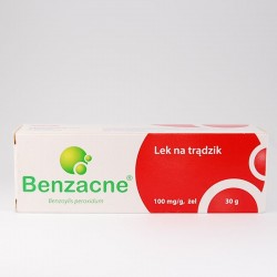Benzacne żel 100 mg/g, 30 g