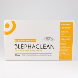 Blephaclean chusteczki do higieny powiek 20 sztuk