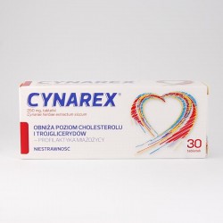 Cynarex 250 mg, 30 tabletek