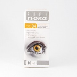 Zuma Ulga dla oczu krople z hialuronianem sodu, 10 ml