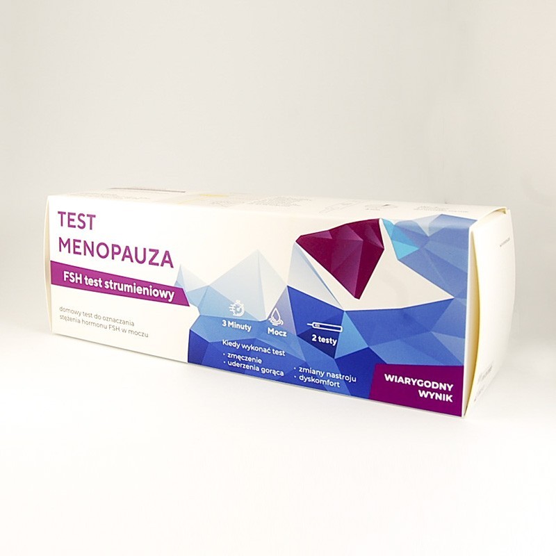 Test Menopauza strumieniowy FSH, 1 zestaw 