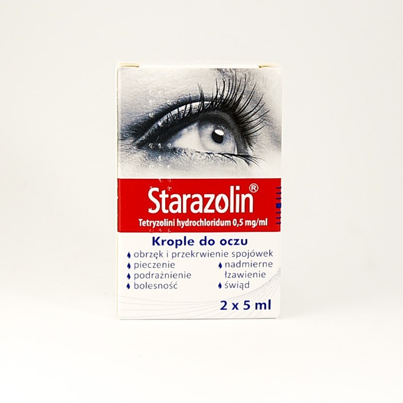 Starazolin krople do oczu 0,5 mg/ml, 10 ml 
