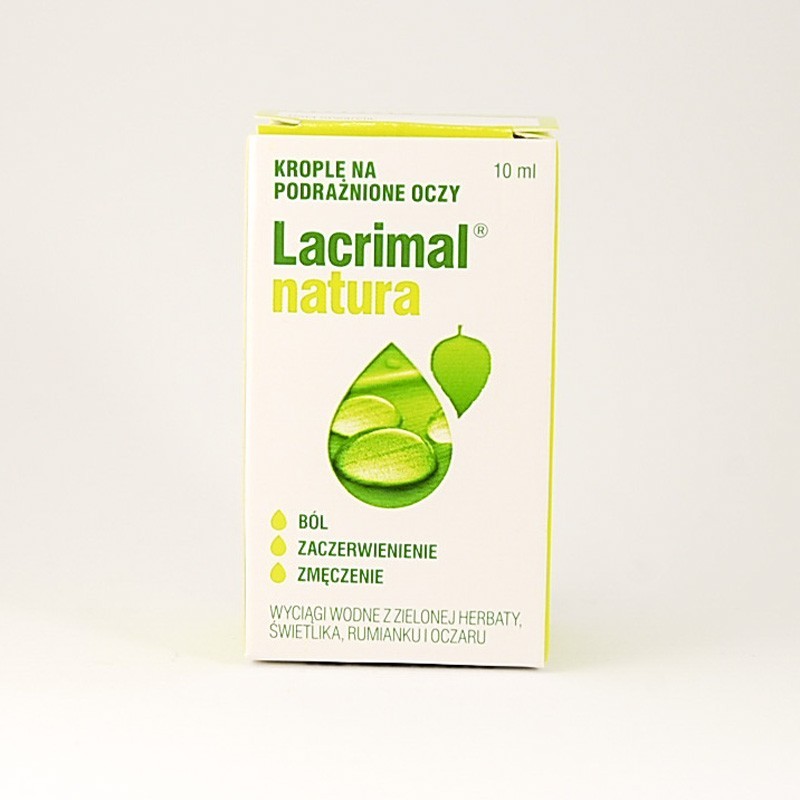 Lacrimal Natura krople do oczu 10 ml 