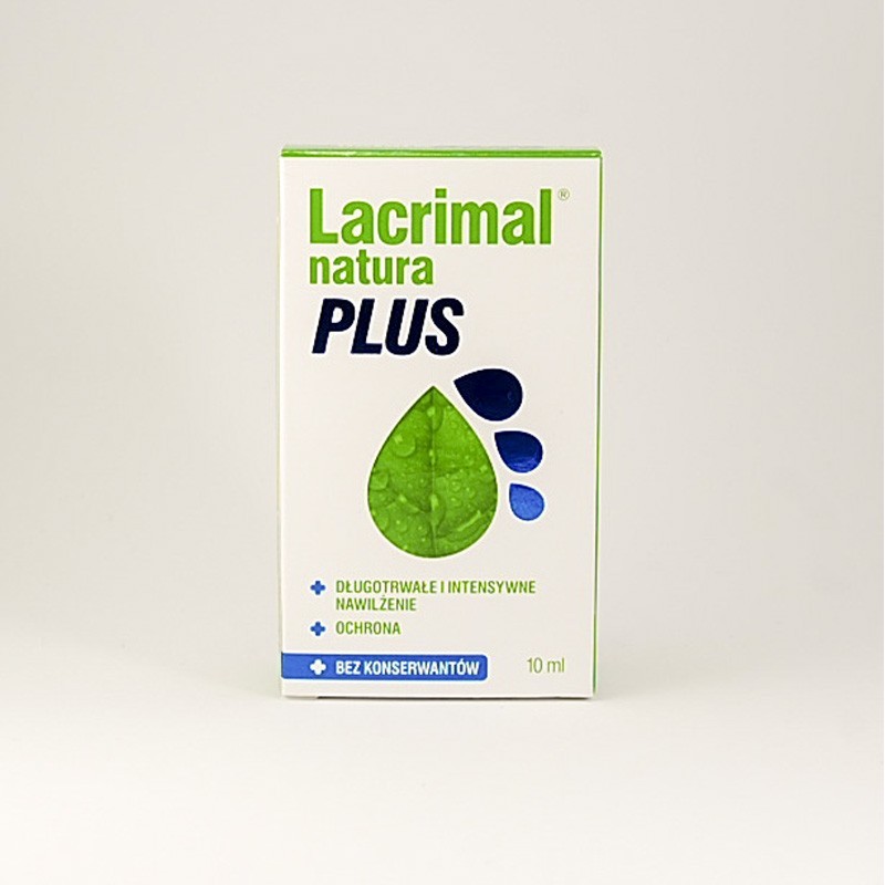 Lacrimal Natura Plus krople do oczu 10 ml 