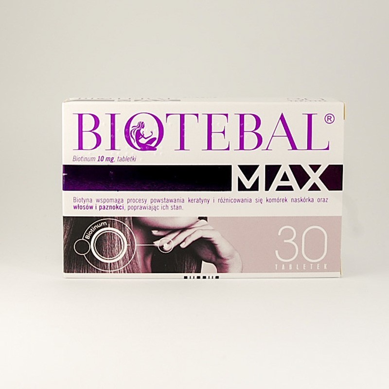 Biotebal Max 10mg Tabletki 30szt Apteka Moderna 1864