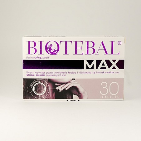 Biotebal Max 10mg 30 tabletek