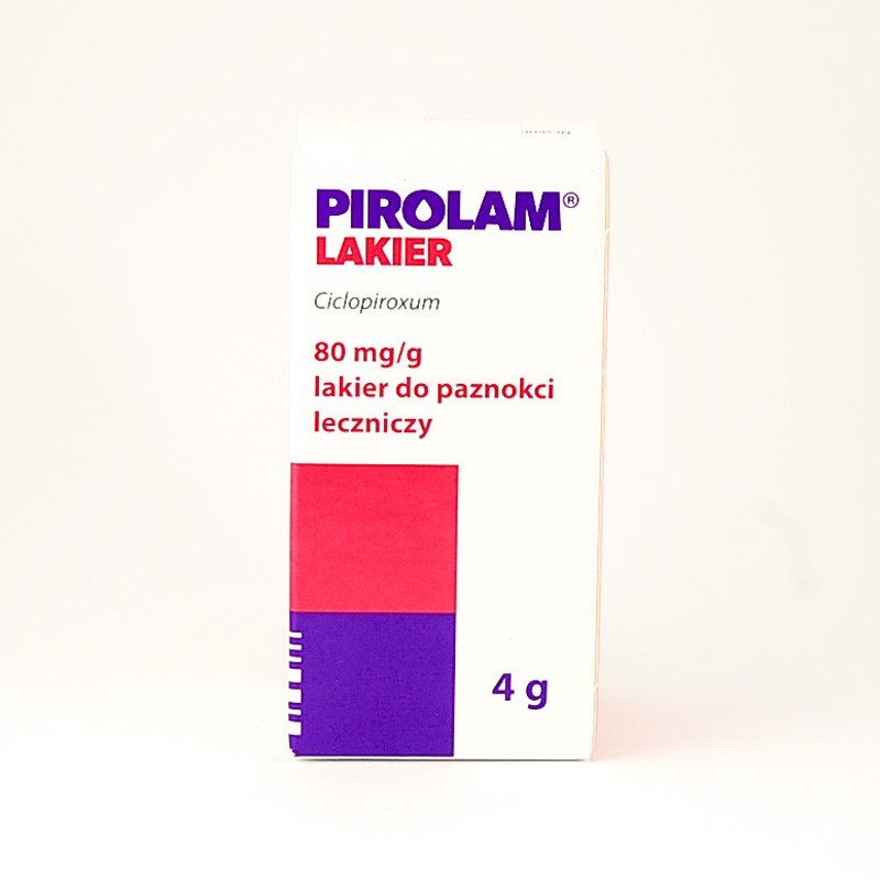 Pirolam lakier do paznokci 80 mg/g, 4 g 