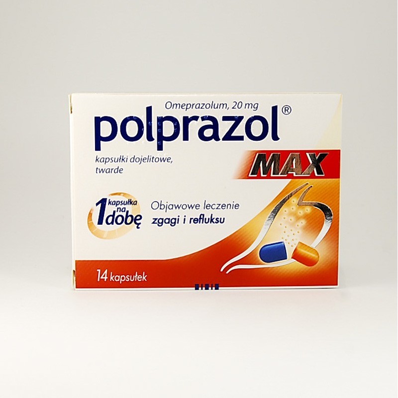 Polprazol Max 20 mg, 14 kapsułek 