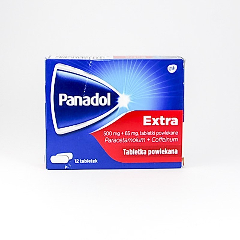 Panadol Extra, 12 tabletek 