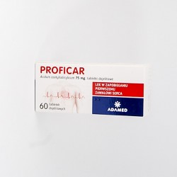 Proficar 75 mg, 60 tabletek