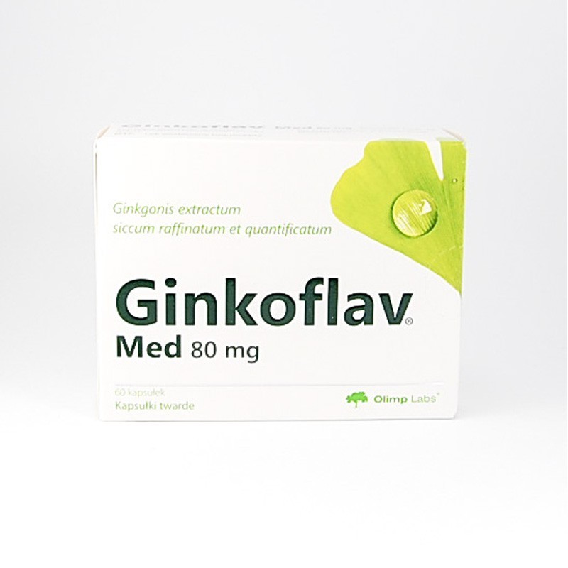 Olimp Ginkoflav Med 80 mg, 60 kapsułek 