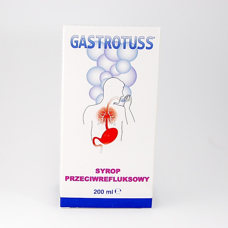 Gastrotuss syrop przeciwrefluksowy, 200 ml 
