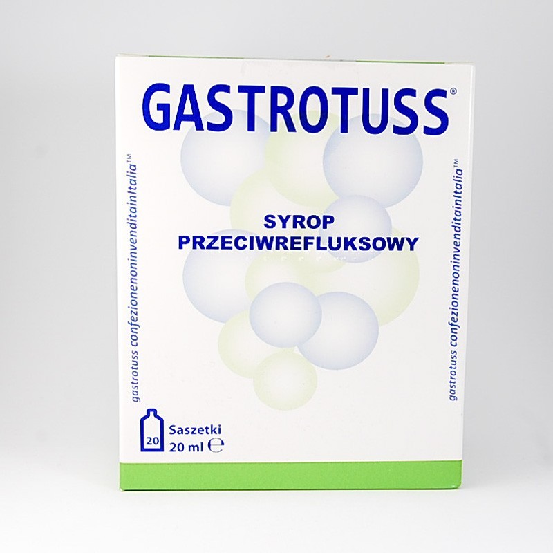 Gastrotuss syrop, 20 saszetek po 20 ml 