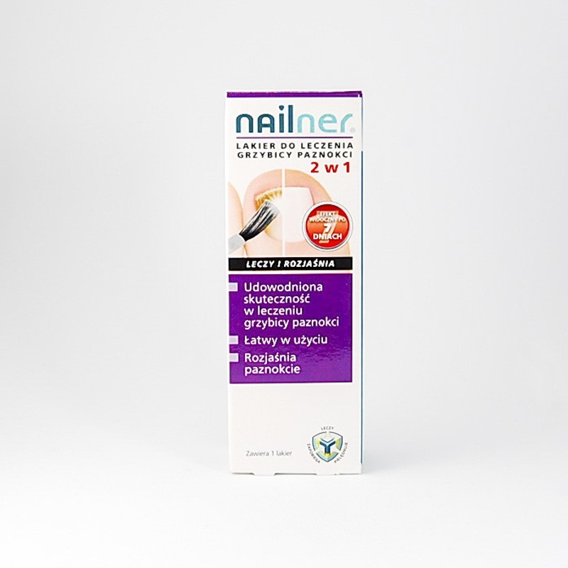 Nailner lakier 2w1 leczniczy lakier do paznokci, 5 ml 