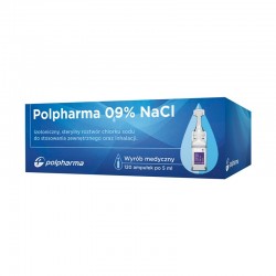 Polpharma 0,9% NaCl, 120 ampułek po 5 ml