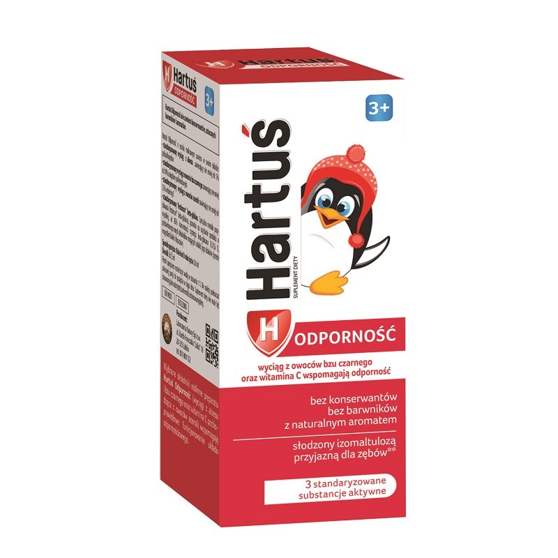 Hartuś Odporność syrop 120 ml 