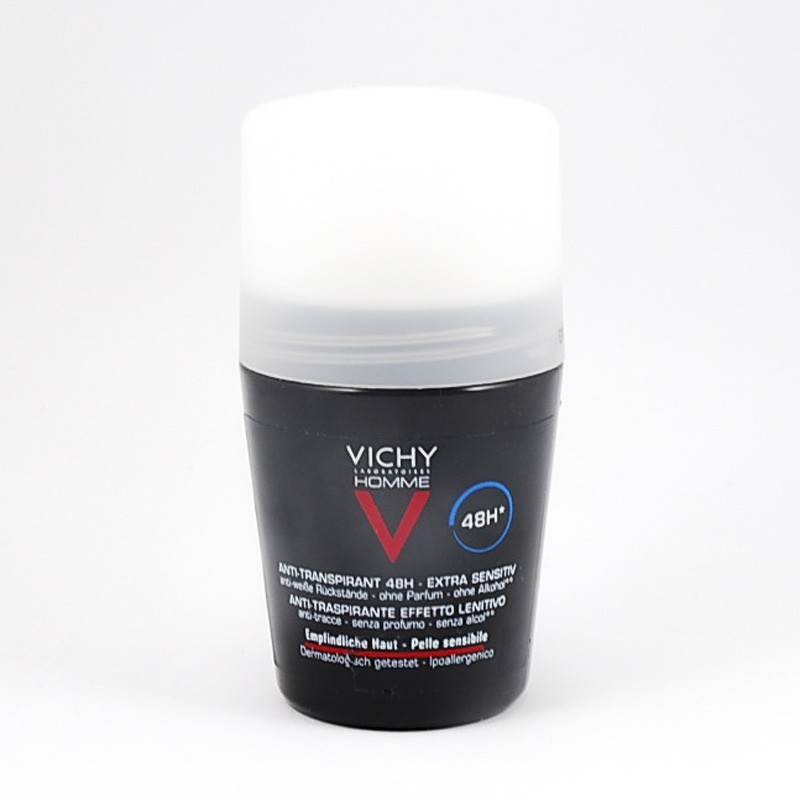  Vichy Homme dezodorant kulka do skóry wrażliwej roll-on