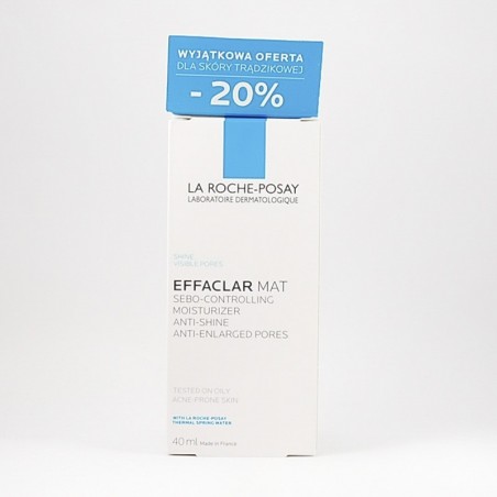 La Roche Effaclar Mat krem sebo-regulujący 40 ml
