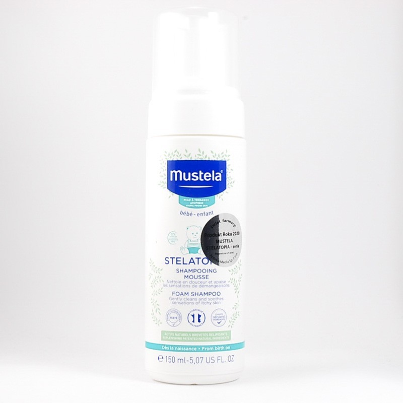  Mustela Stelatopia Szampon w piance 150 ml