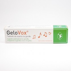 Gelovox cytryna – mentol