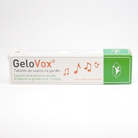  Gelovox cytryna – mentol 