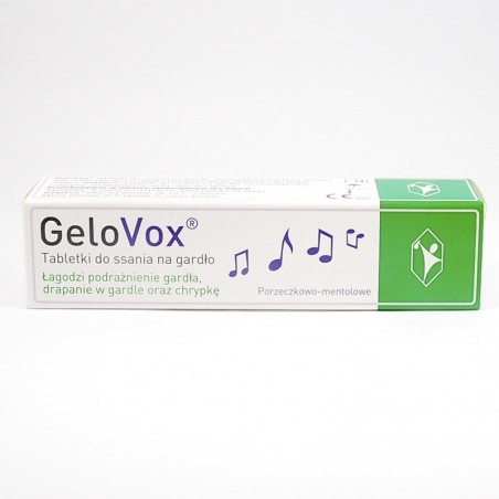  Gelovox porzeczka – mentol 